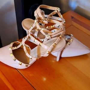 Worn once high heel spikes!